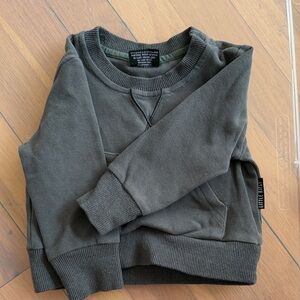 Little Bipsy 6-12mo Charcoal Sweatshirt